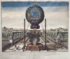 Udsigt til brødrene Montgolfier